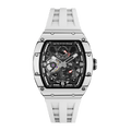 tsarbomba watches TB8212CF white carbon fiber bezel and white catbon fiber case;miyota automatic movement--front view