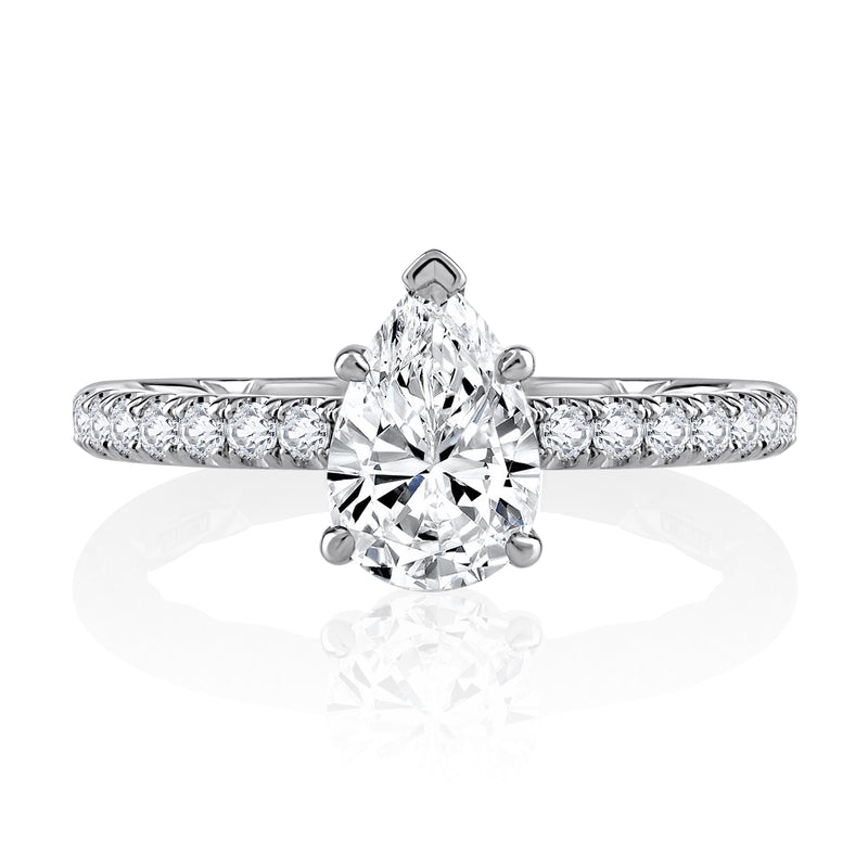 A.jaffe A. Jaffe Timeless Classic Shared Prong Engagement Ring – Eternity Fine Sas