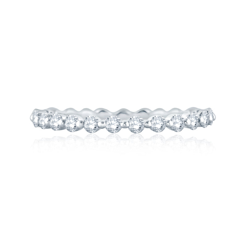 A. Jaffe Bubble Diamond Wedding Band