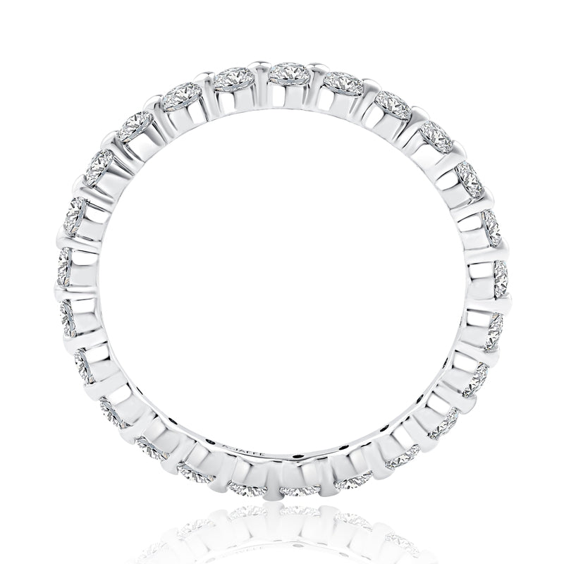 A. Jaffe Eternity Single Shared Prong Anniversary Band